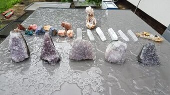 Ametystové geody nabité na Slunci a Měsíci v úplňku - 1