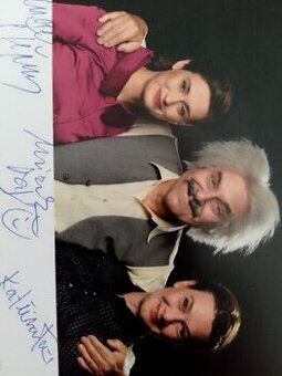 Autogram Lucie Štěpánková, Miroslav Táborský