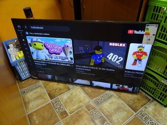 Zánovní LED televize Sencor SLE 43US803B 109cm