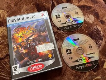 PS2 hra Jak X Combat Racing Platinum