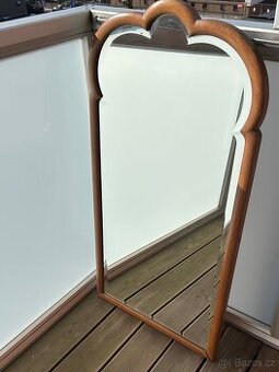 Staré antické zrcadlo 118 x 60,5 cm
