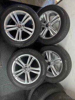 Alu kola Volkswagen Tiguan 5x112 R18, TPMS senzory