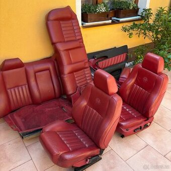 Prodám červený Interier Alfa Romeo 166