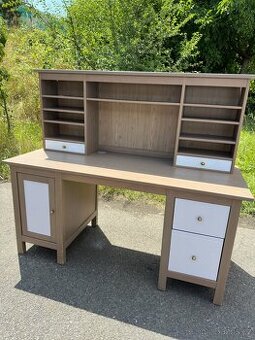 stůl IKEA Hemnes s nástavcem