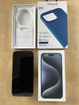 Apple iPhone 15 Pro Max Blue Titanium 256GB