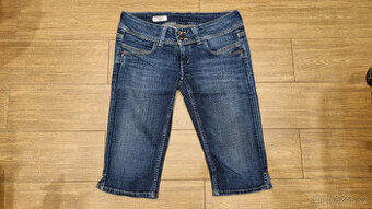 3/4 rifle Pepe Jeans Venus crop tmavé