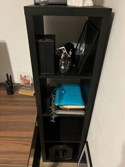 2x IKEA Kallax černohnědý 4x1