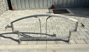 Nerezové dekorativní nástavce na plot / zeď / podezdívku