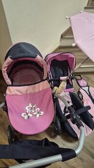 Kočárek pro panenky Bayer Chic trojkombinace