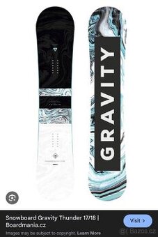 Dámský Snowboard set Gravity - použitý