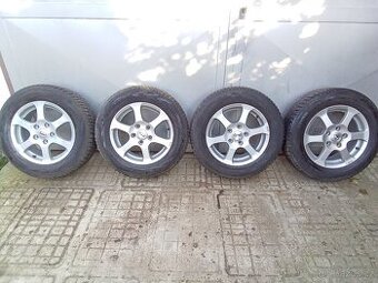 Alu disky, pneu 5x114,3r15 "zimní Nokian