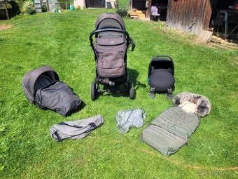 Kočárek NOORDI Fjordi III 3v1 Dark Grey 2021