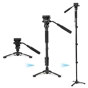 Monopod Fluid Pan Head pro Canon, Nikon DSLR