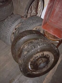 Plechové kola Octavia 1 5x100