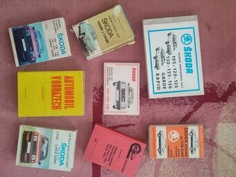 Retro knihy auto, moto Škoda