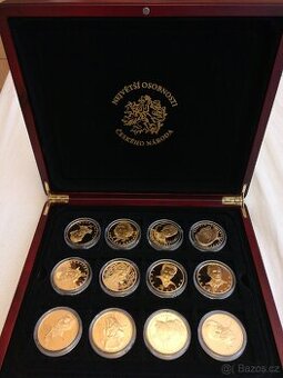 Velké osobnosti českého národa - pamětní medaile