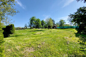 Prodej zahrady 1.680 m² s chatou, Úžice – Nechyba