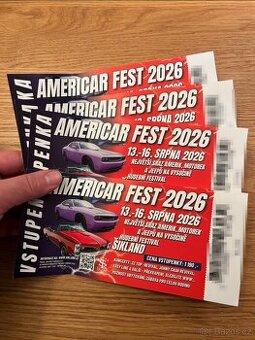 Vstupenky na AMERICAR FEST 2026 - Šikland