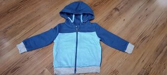 Mikina s kapucí modrá vel. 86/92