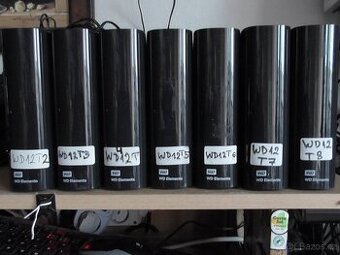 Externi HDD WD 12Tera 4 kusu