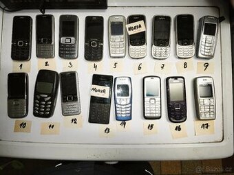 Sada mobilů pro sběratele ap. Nokia ap.