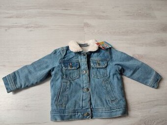 Nová džínová bunda , velikost 86, Looney tunes