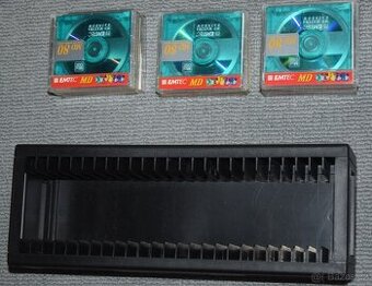 Minidisc MD minidisk box BEKO na 25 MD, 12x MD medium BASF/E