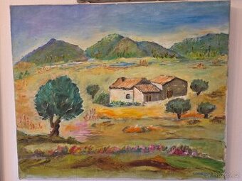 Obrazy na plátně, naivní umění