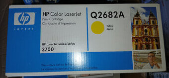 Prodám originální toner  HP Q 2682A YELLOW