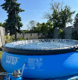 INTEX Easy Set bazén, sada s příslušenstvím, 457 x 107 cm