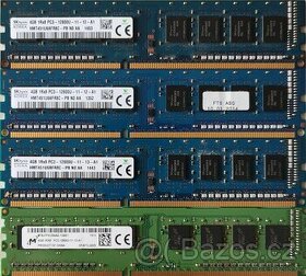 16GB DDR3-1600 PC3-12800U CL11 1,5V Hynix + Micron (4x4GB)
