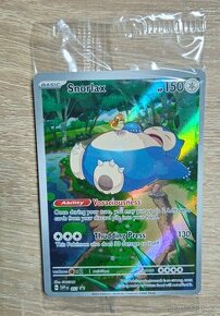 Pokémon 151 Blastoise EX / Snorlax PROMO