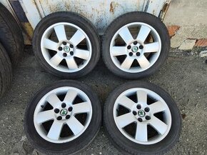 15"alu sada 5x100 origo Škoda Fabia Roomster Polo Ibiza