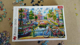 Puzzle Amsterdam - 1000 dílků