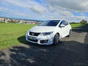 Honda Civic 1.8i-vtec, 2016, 64tis km, ČR