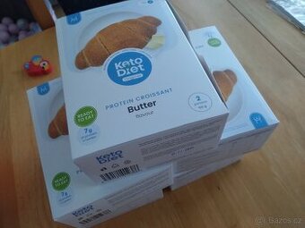 Ketodiet máslový croissant, 5 balení po 2kusech
