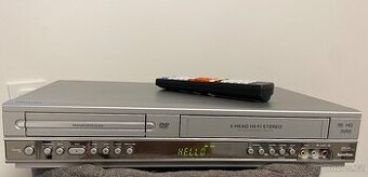 Kvalitní combo VHS a DVD přehrávač PHILIPS DVP3100V