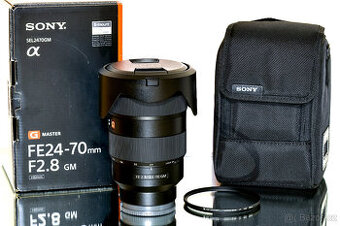Sony FE 24-70 mm f/2,8 GM záruka 05/2026 Nepoužívaný