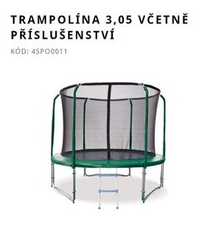 Trampolína 3,05