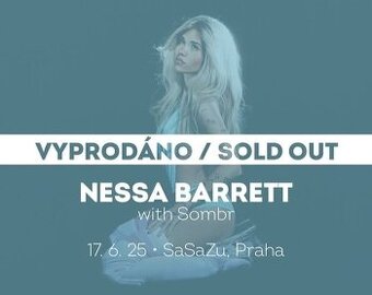 Nessa Barret + Sombr - 17.6.2025