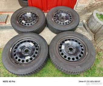 Pl.kola VW 17 5x112 s pneu Pirelli 215/65/17
