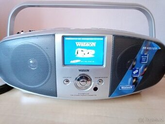 BOOMBOX RÁDIO REKORDÉR WATSON RR6351DS