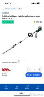 Parkside Elektrické nužky PEHSL 710 A1