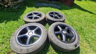 Alu kola Borbet 5x100 R16, 7,5" + gumy 205/55/R16