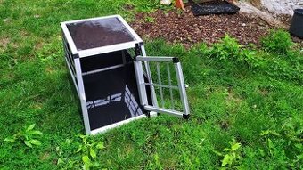 ALU Přepravka pro psa M - 70x54x51