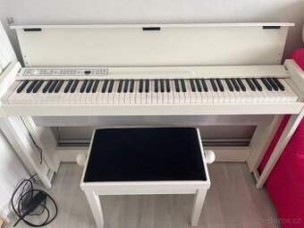 Digitální piano Korg C1 + židlička