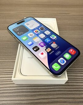 Apple iPhone 15 Pro 128GB white titanium, komplet