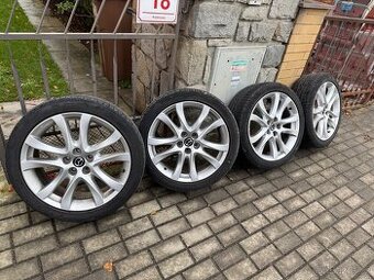 Alu kola Mazda 5x114.3 R19, 7,5J,ET45 (225/45/19)