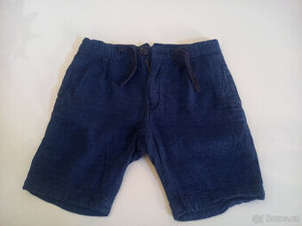 H&M modré kraťasy 110