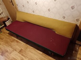 Retro rozkládací pohovka – návrh M. Navrátil - 60. léta